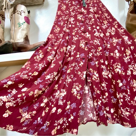 Reformation floral Fauna boho dress w prairie shabby chic vibe - Picture 6 of 15